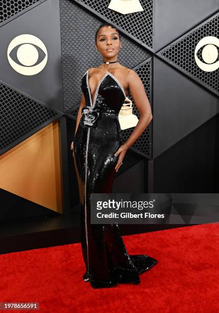 Janelle Monáe at the 66th Annual GRAMMY Awards held at Crypto.com Arena on February 4, 2024 in Los Angeles, California.