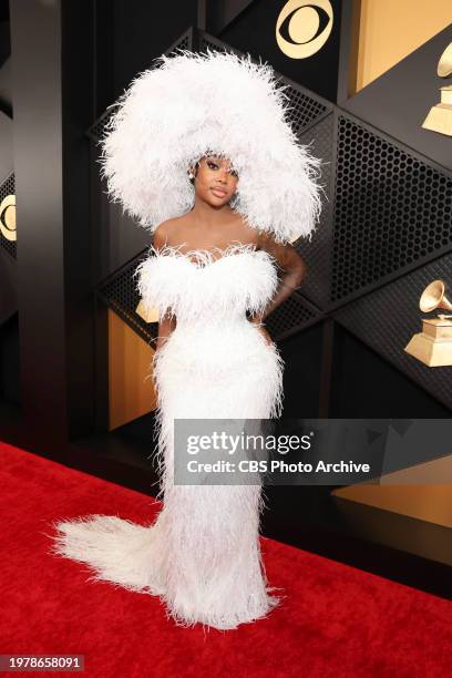 Summer Walker arrives at The 66th Annual Grammy Awards, airing live from Crypto.com Arena in Los Angeles, California, Sunday, Feb. 4 on the CBS...