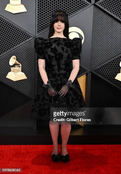 Lana Del Rey at the 66th Annual GRAMMY Awards held at Crypto.com Arena on February 4, 2024 in Los Angeles, California.