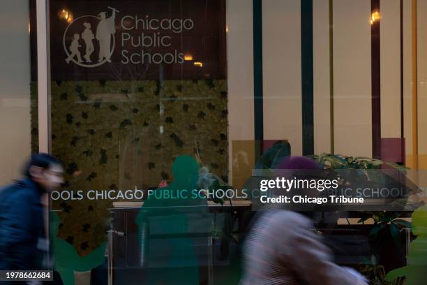 Chicago Public Schools headquarters on Thursday, Dec. 14 in Chicago.