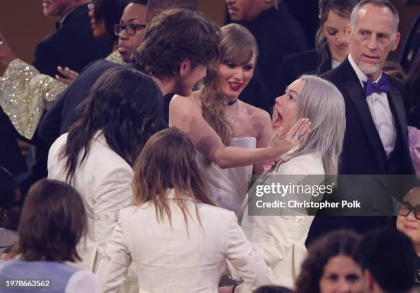 Bo Burnham, Taylor Swift, Phoebe Bridgers, Julien Baker and Lucy Dacus at the 66th Annual GRAMMY Awards held at Crypto.com Arena on February 4, 2024...