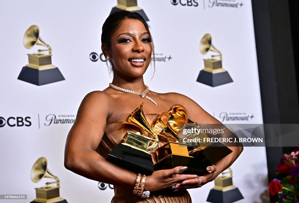 US-ENTERTAINMENT-MUSIC-GRAMMYS-AWARD-PRESS ROOM