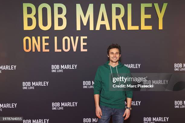 Fabian Wolfrom attends the Paris Premiere of "Bob Marley: One Love" at Le Grand Rex on February 01 in Paris, France.