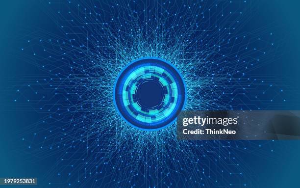 illustrations, cliparts, dessins animés et icônes de fond de carte de circuit futuriste - carte-mère