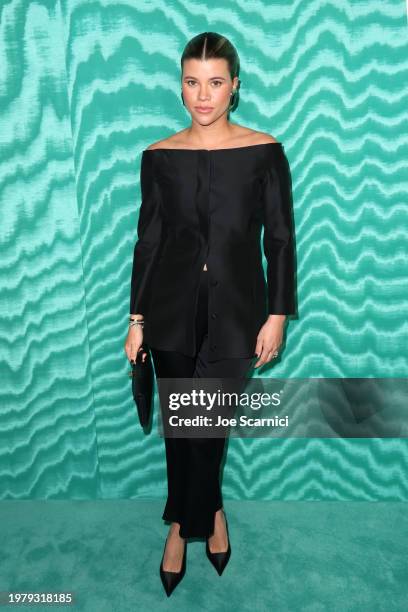 Sofia Richie Grainge attends the Warner Music Group Pre-Grammy Party at Citizen News Hollywood on February 01, 2024 in Los Angeles, California.