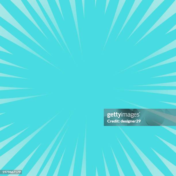 Comic Radial Rays Abstract Vector Background High-Res Vector Graphic ...