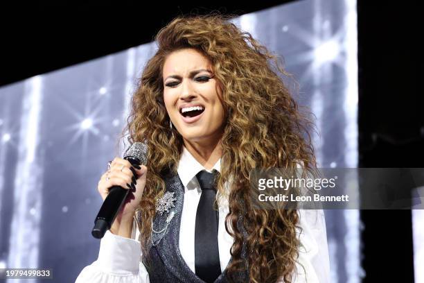 Tori Kelly performs onstage during the Recording Academy Honors presented by The Black Music Collective during the 66th GRAMMY Awards on February 01,...