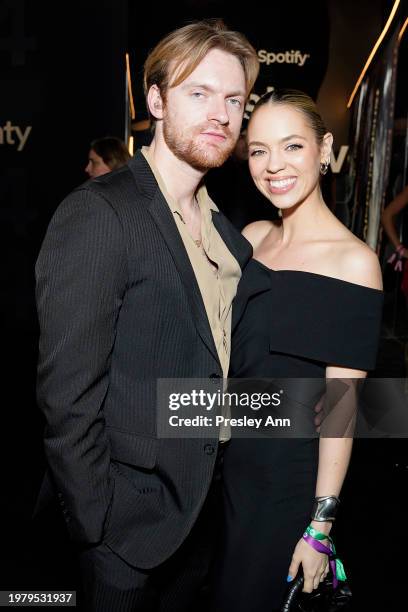 And Claudia Sulewski attends Spotify's 2024 Best New Artist Party at Paramount Studios on February 01, 2024 in Los Angeles, California.