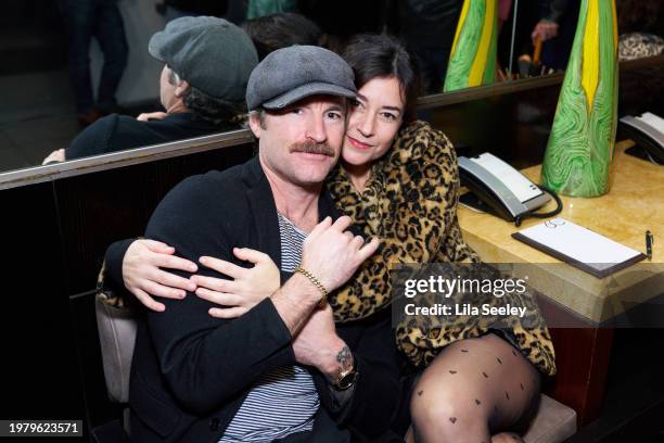 Guests attend Morrison Hotel Gallery and Stand Together Music's The GRAMMY Party Celebrating the Legacy and Photography of Mick Rock at Sunset...