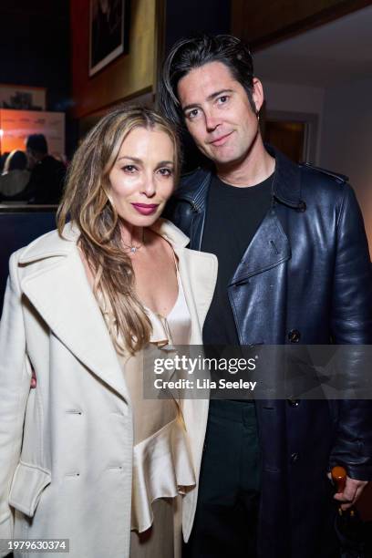 James Rosenthal and Theodore Boyer attend Morrison Hotel Gallery and Stand Together Music's The GRAMMY Party Celebrating the Legacy and Photography...