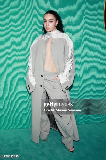 Charli XCX attends the 2024 Warner Music Group Pre-GRAMMY Party at Citizen News Hollywood on February 01, 2024 in Los Angeles, California.