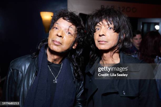 Guests attend Morrison Hotel Gallery and Stand Together Music's The GRAMMY Party Celebrating the Legacy and Photography of Mick Rock at Sunset...