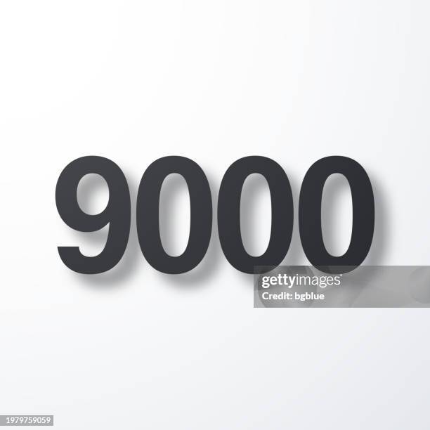 48 Number 9000 High Res Illustrations - Getty Images