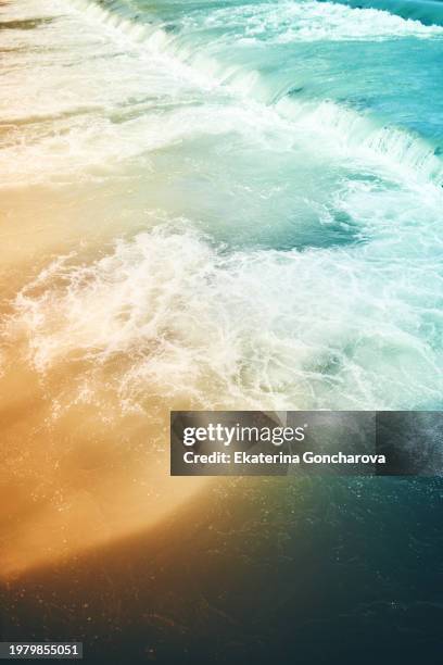 river rapids. beautiful water background - pacific-coast-ranges stockfoto's en -beelden