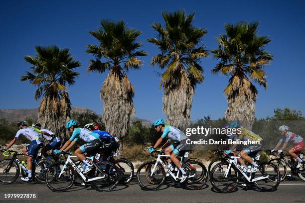 Filippo Magli of Italy, Ricardo Lucca of Italy and Team VF Group-Bardiani CSF, Alessandro Tonelli of Italy and Team VF Group-Bardiani CSF - Yellow...