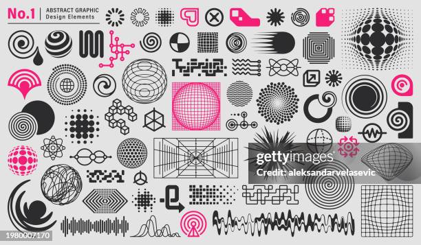 stockillustraties, clipart, cartoons en iconen met abstract graphic design elements - movie explosion