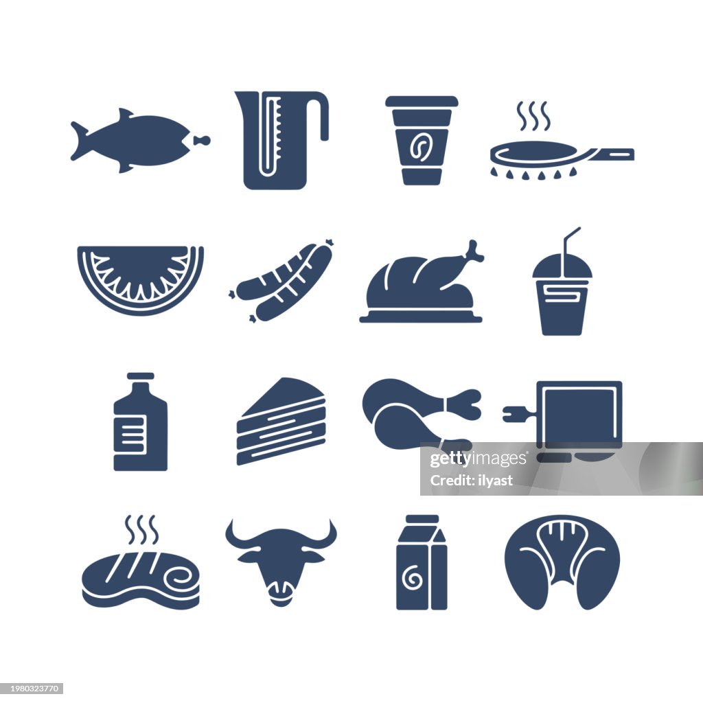 Flex Icon Set for Cooking & Serving