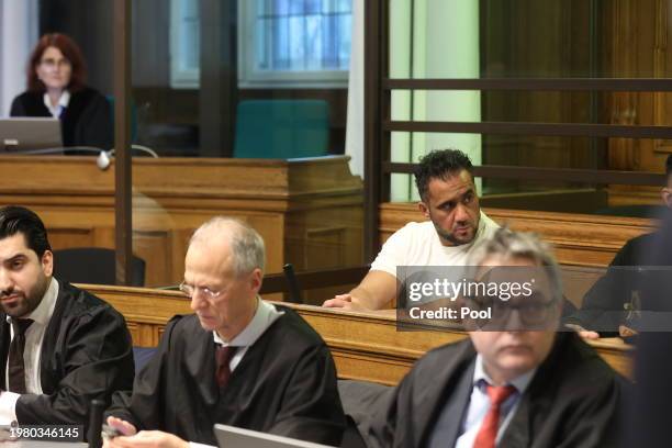 Trial against members of the Abou Chaker clan to the detriment of the rapper Bushido at the Berlin district court on February 5, 2024 in Berlin,...