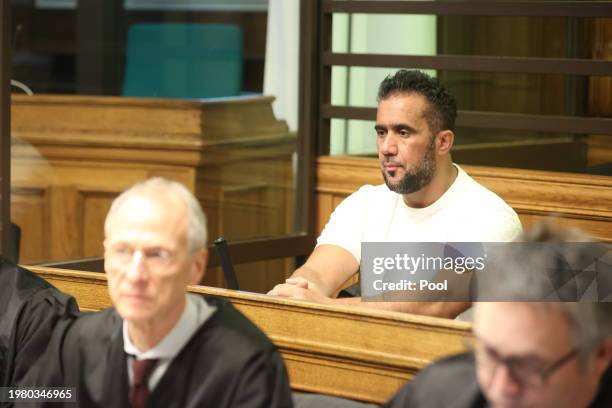 Trial against members of the Abou Chaker clan to the detriment of the rapper Bushido at the Berlin district court on February 5, 2024 in Berlin,...