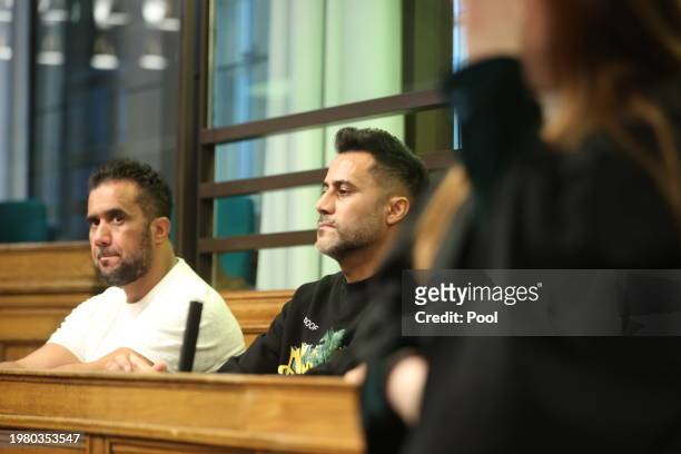 Trial against members of the Abou Chaker clan to the detriment of the rapper Bushido at the Berlin district court on February 5, 2024 in Berlin,...