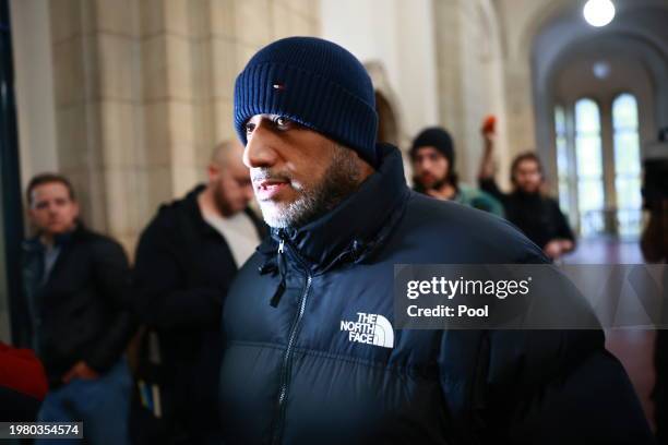 Trial against members of the Abou Chaker clan to the detriment of the rapper Bushido at the Berlin district court on February 5, 2024 in Berlin,...