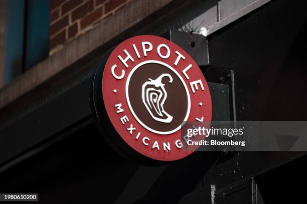 Chipotle restaurant in New York, US, on Friday, Jan. 12, 2024. Chipotle Mexican Grill Inc. Is scheduled to release earnings figures on February 6....