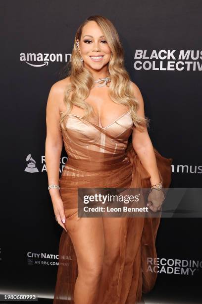 Mariah Carey attends the Recording Academy Honors presented by The Black Music Collective during the 66th GRAMMY Awards on February 01, 2024 in Los...