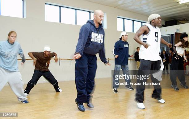 Choreographer Cris Judd, at the Screenland Studios 2, where he was rehearsing with the former J-Lo dancers for the forthcoming 7th Annual Rising...