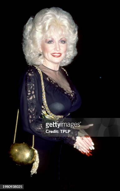 American country singer Dolly Parton attends the 1983 Carousel of Hope Ball to Benefit the Barbara Davis Center for Childhood Diabetes at Currigan...