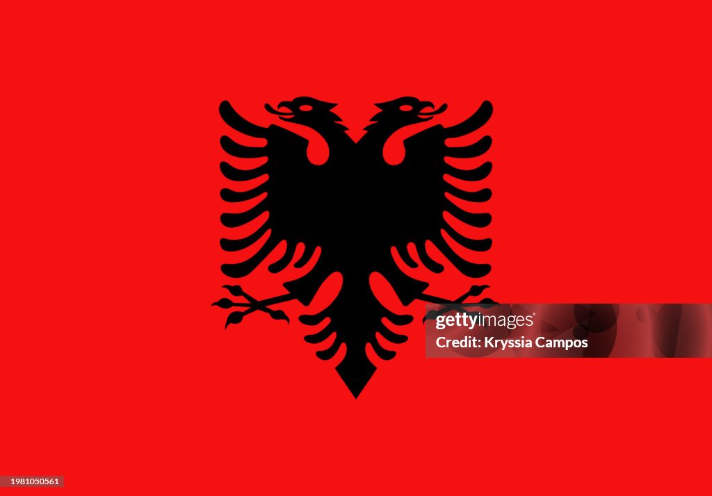 Flag of Albania
