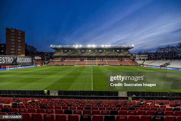 Stadium of Rayo Vallecano during the LaLiga EA Sports match between Rayo Vallecano v Sevilla at the Campo de Futbol de Vallecas on February 5, 2024...