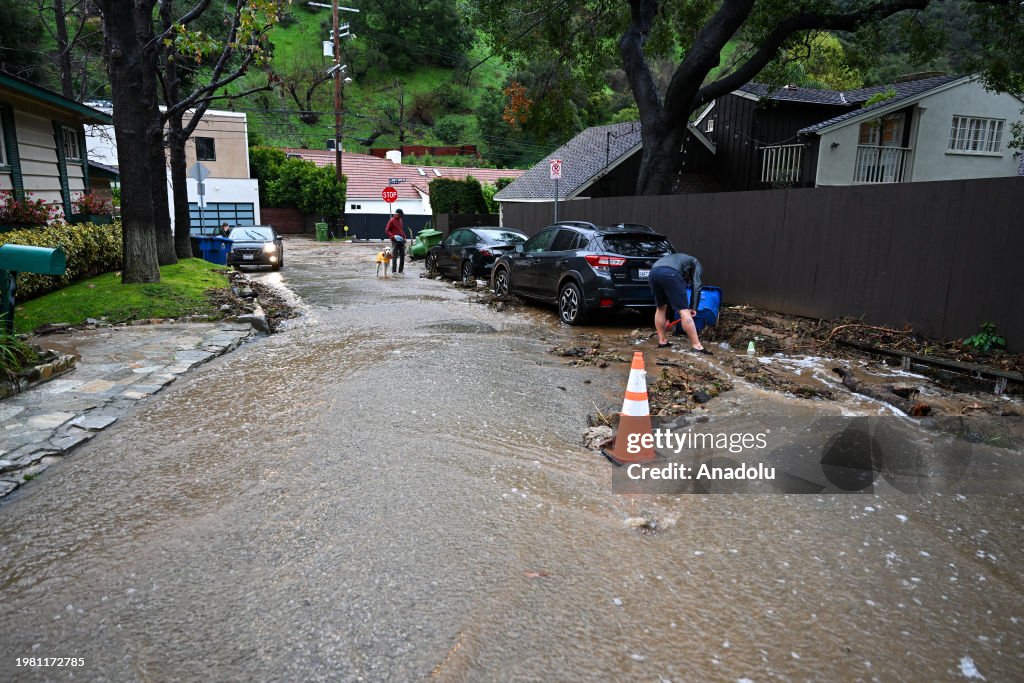 Atmospheric River California: Storm brings record rain to Los Angeles