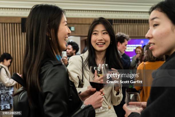 The Sessions, Emerging Talent.Date: Thursday 28 April 2022.Venue: BAFTA, 195 Piccadilly, London.Host: Sara Putt.-.Area: Networking Drinks