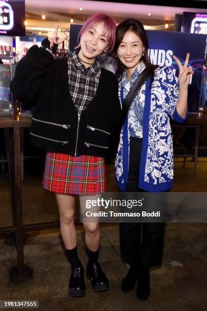 LiSA attends the GRAMMY Gift Lounge during the 66th GRAMMY Awards at Tom's Watch Bar on February 02, 2024 in Los Angeles, California.