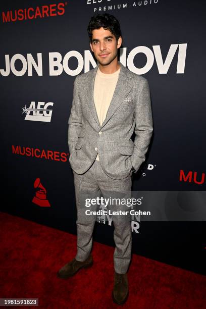 Freddy Wexler attends the 2024 MusiCares Person of the Year Honoring Jon Bon Jovi during the 66th GRAMMY Awards on February 02, 2024 in Los Angeles,...