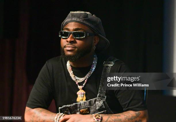 Davido attends BMI's "How I Wrote That Song" 2024 GRAMMY Awards Edition at The London West Hollywood at Beverly Hills on February 2, 2024 in West...