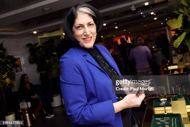 Tammy Haddad attends the Miraco Valentine's Day Jewelry Party featuring founder Samira Baraki hosted by Franco Nuschese at Cafe Milano on February...