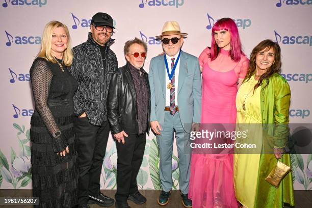 Elizabeth Matthews, Chief Executive Officer, ASCAP, Desmond Child, Paul Williams, President & Chairman of the Board, ASCAP, Peter Asher, Victoria...