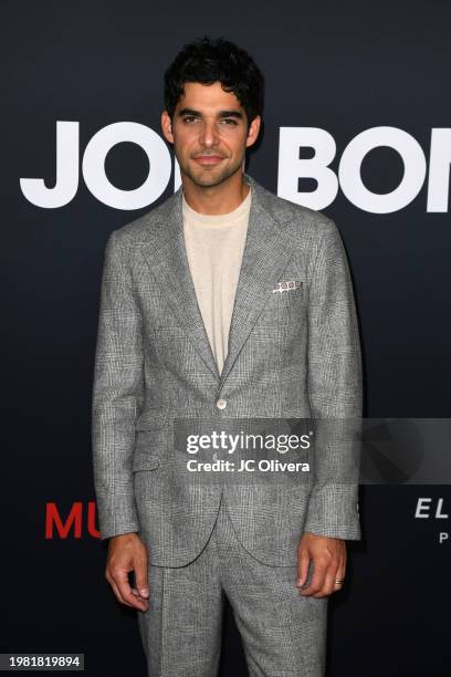 Freddy Wexler attends the 2024 MusiCares Person Of The Year Honoring Jon Bon Jovi at Los Angeles Convention Center on February 02, 2024 in Los...