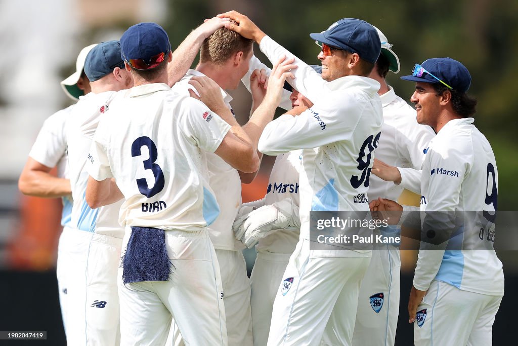 Sheffield Shield - WA v NSW: Day 1