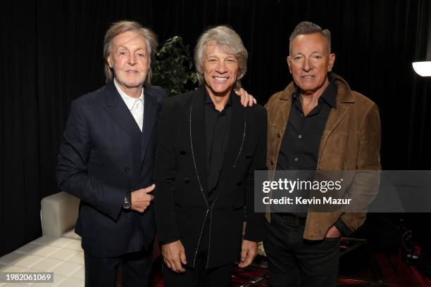 457 Bruce Springsteen Jon Bon Jovi Fotos und hochauflösende Bilder - Getty Images