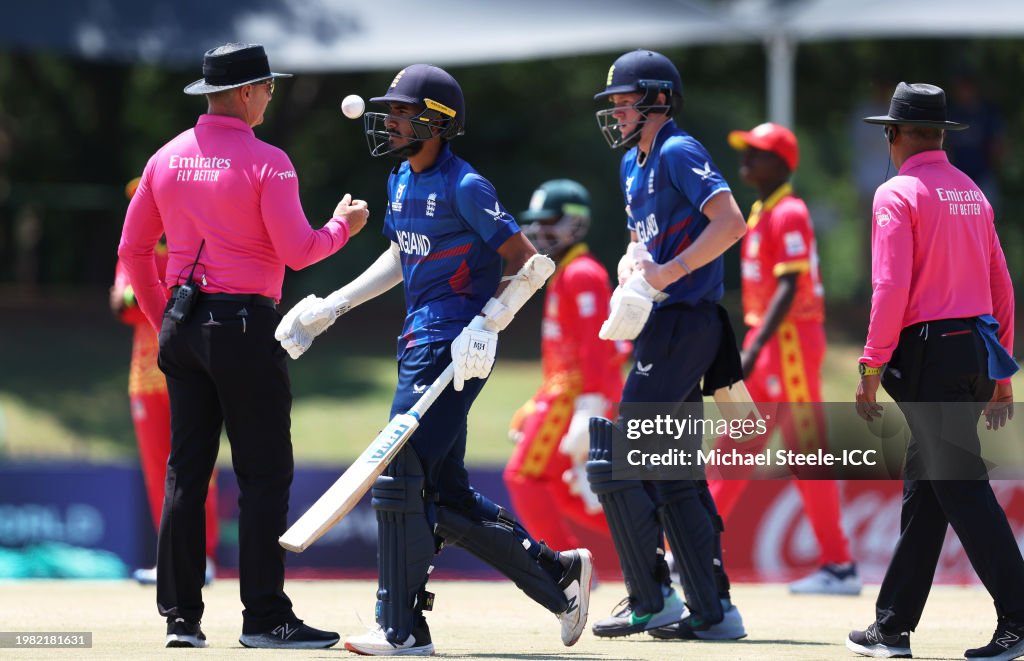 England v Zimbabwe - ICC U19 Men's Cricket World Cup South Africa 2024
