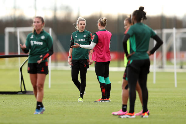 GBR: Manchester United Women Training Session