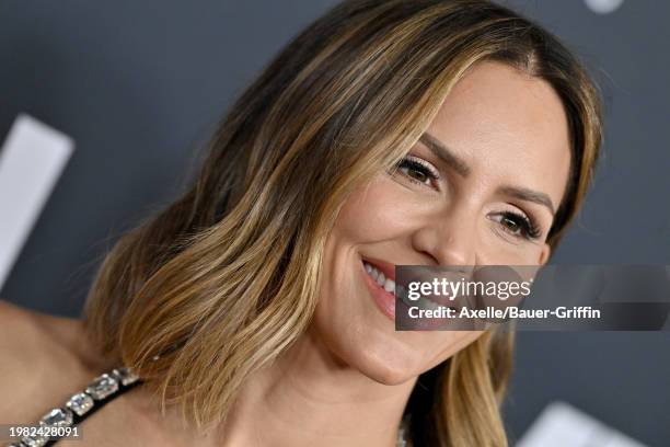 Katharine McPhee attends the 2024 MusiCares Person of the Year Honoring Jon Bon Jovi at Los Angeles Convention Center on February 02, 2024 in Los...