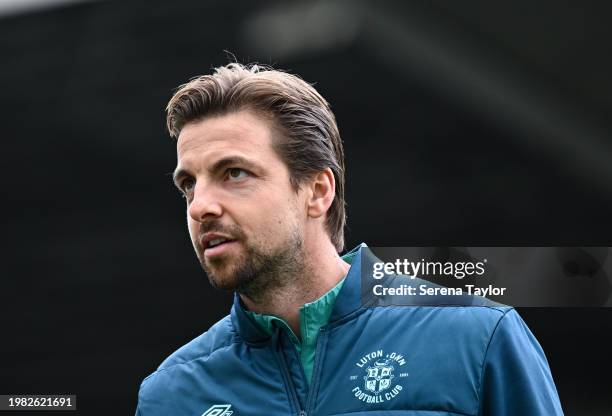 Luton Town Goalkeeper Tim Krul arrives for the Premier League match between Newcastle United and Luton Town at St. James Park on February 03, 2024 in...