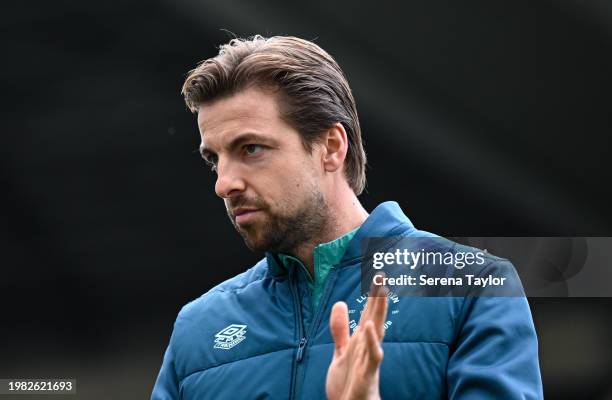 Luton Town Goalkeeper Tim Krul arrives for the Premier League match between Newcastle United and Luton Town at St. James Park on February 03, 2024 in...