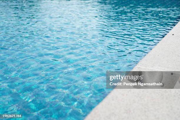 swimming pool reflect off the pool. - luxury background stock pictures, royalty-free photos & images