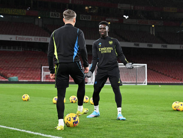 GBR: Arsenal Training Session