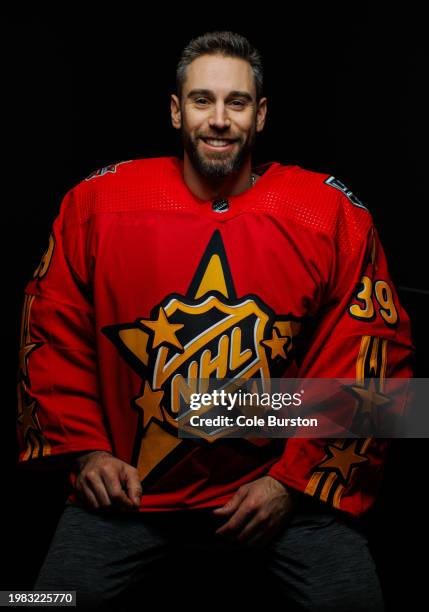 Cam Talbot of the Los Angeles Kings poses for his portrait prior to the 2024 Honda NHL All-Star Game on February 03, 2024 in Toronto, Ontario.