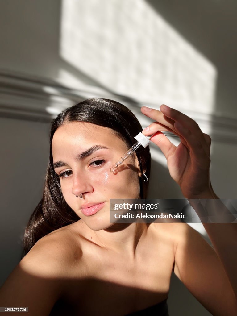 My beauty routine at home